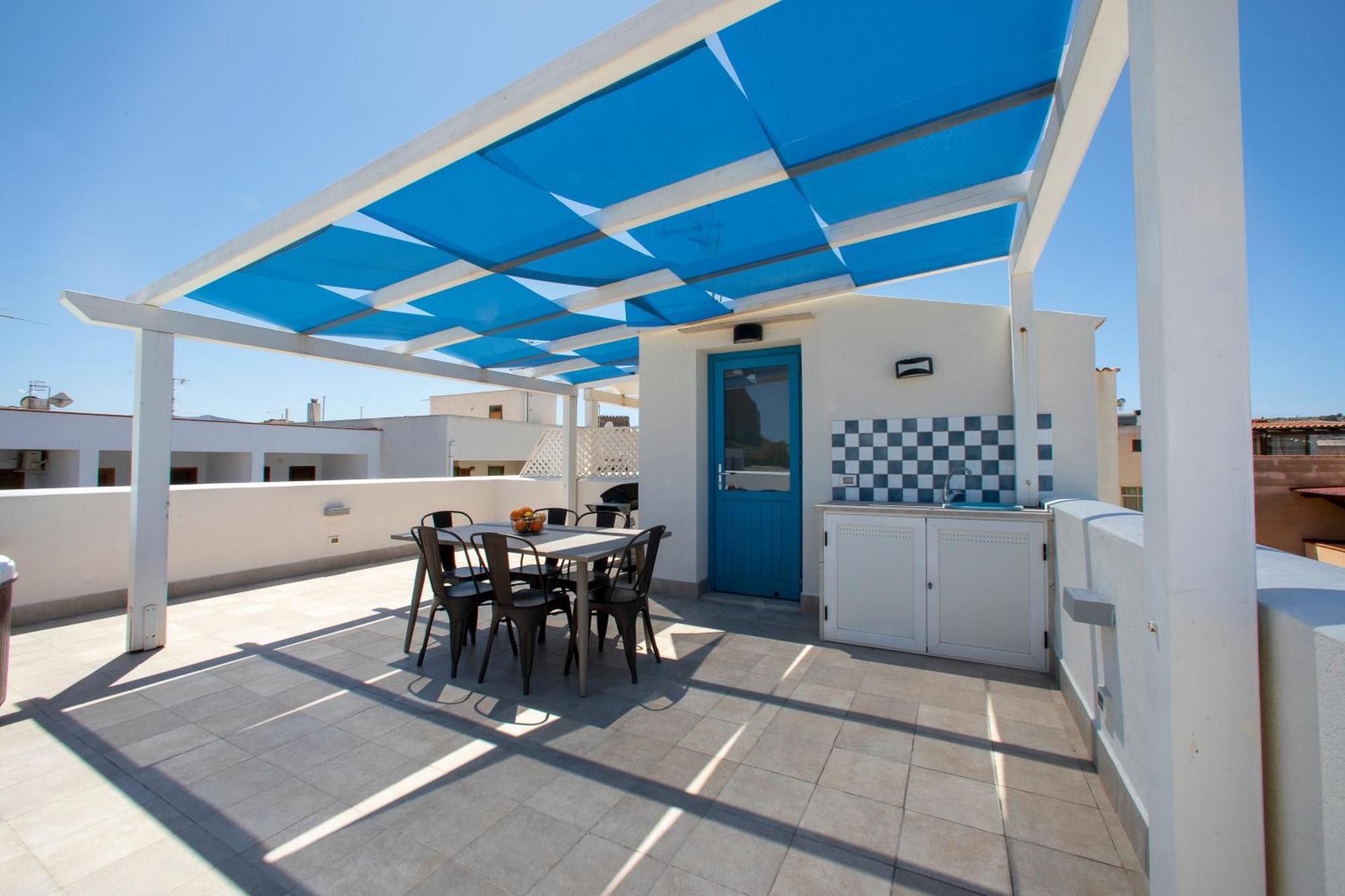 Itaca E Medea - Appartamenti Con Idromassaggio In Terrazza San Vito Lo Capo Bagian luar foto