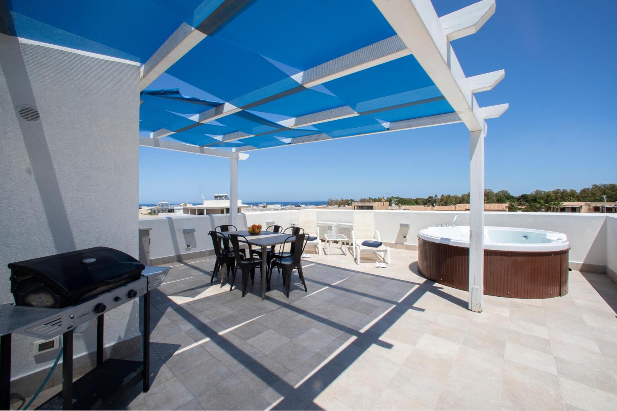 Itaca E Medea - Appartamenti Con Idromassaggio In Terrazza San Vito Lo Capo Bagian luar foto